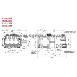 схема насоса Speck NP25/30-200RE