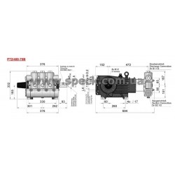 схема насоса Speck P72/400-70B
