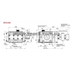 схема насоса Speck NP11/1-220MV