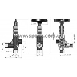 Байпасный клапан Speck UL 262/3H схема