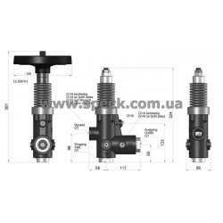 Байпасный клапан Speck UL 300/1 схема
