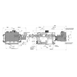схема насоса Speck NP25/24-400