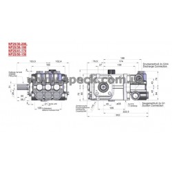 схема насоса Speck NP25/38-180
